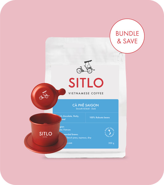 Vietnamese coffee and Phin Filter starter pack